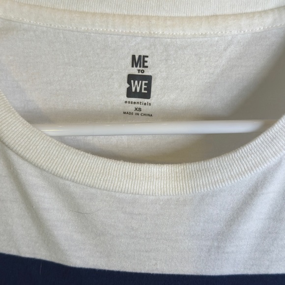 70s Cropped Striped T-Shirt - Picture 2 of 2